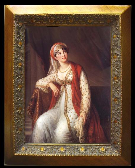 framed  VIGEE-LEBRUN, Elisabeth Madame Grassini in the Role of Zaire, Ta097